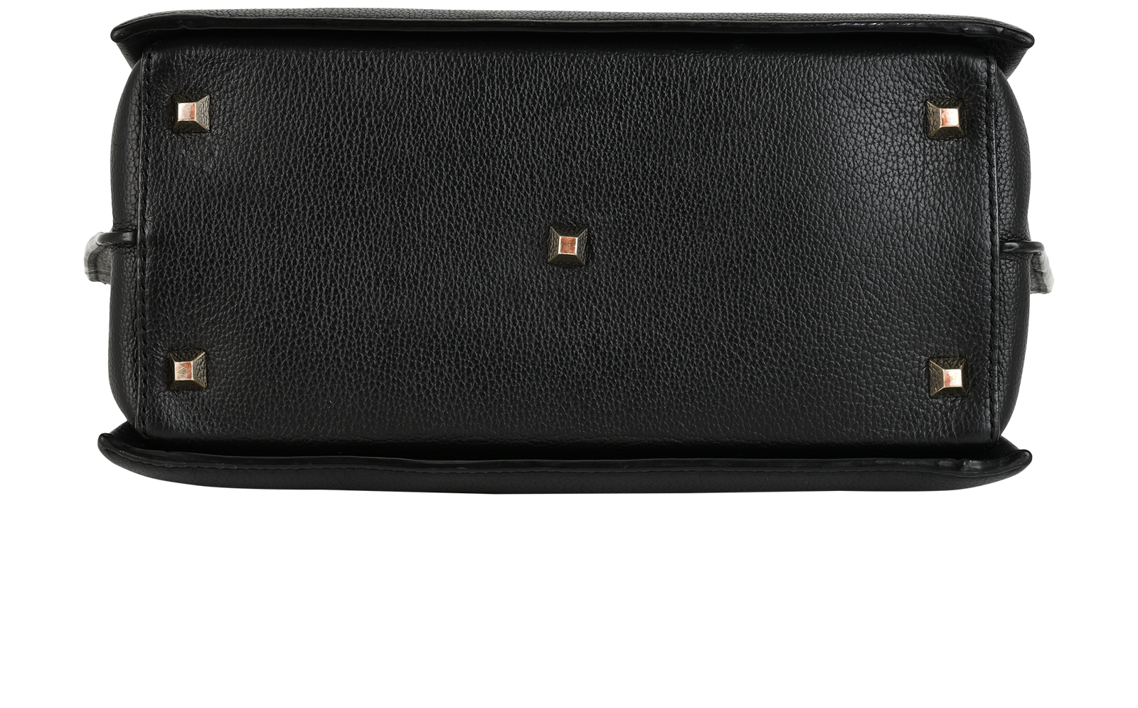 Milla, &pound;295, Handbags, Black, Leather, Top view